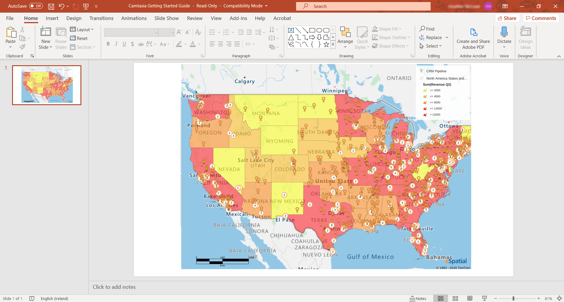 How To Create A Map In Powerpoint 2016