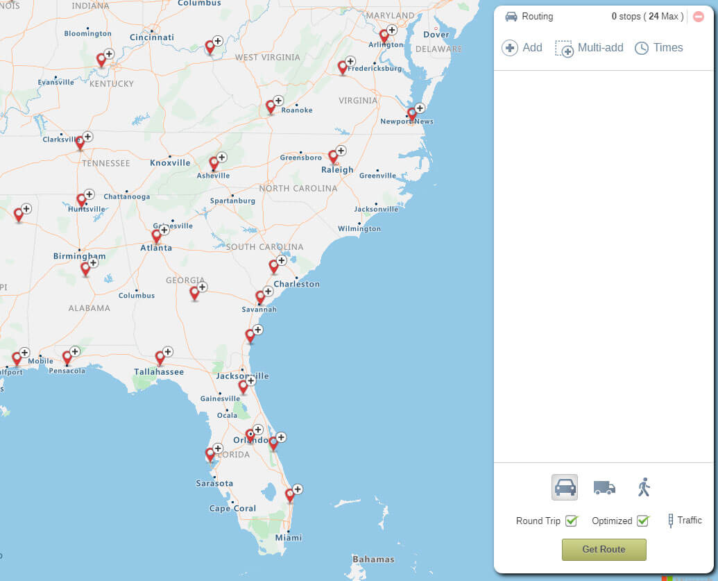 How Do I Create A Route Map In Excel - Design Talk