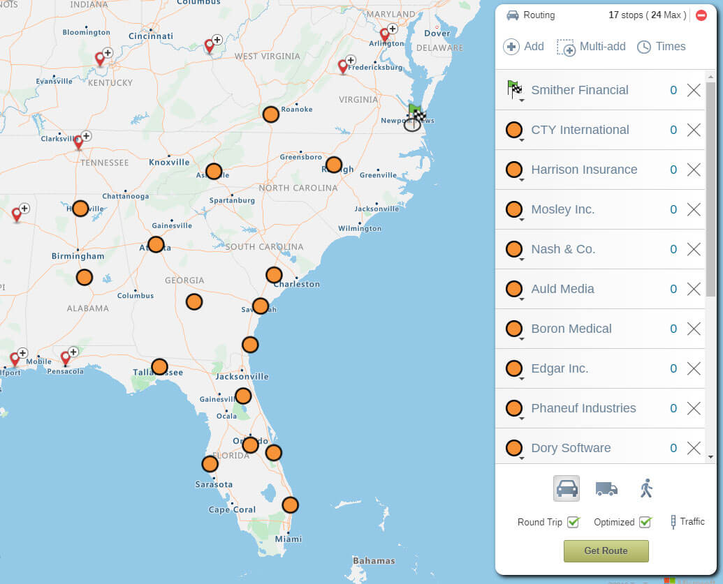 How to Create a Route Map in 4 Easy Steps with eSpatial