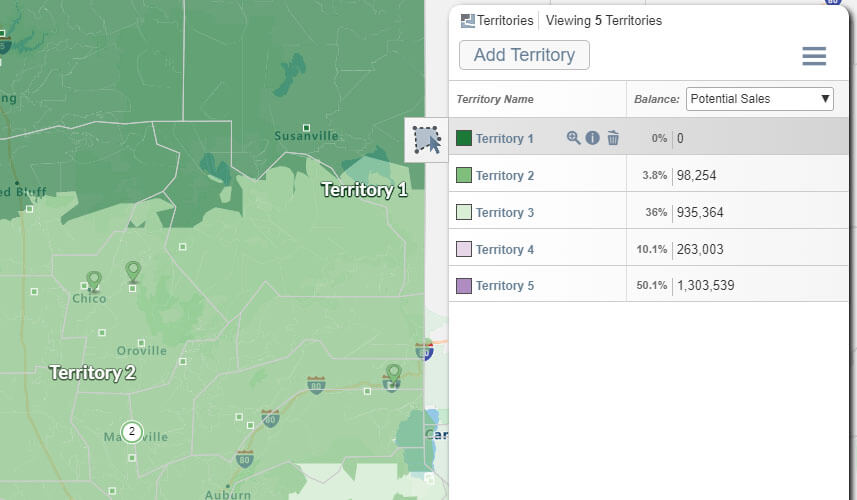 Zip Code Mapping Software For Analysis And Territories Espatial