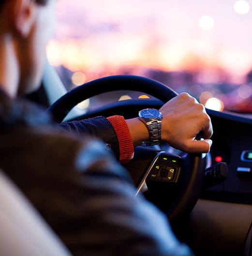 Using route mapping to drive to a sales call