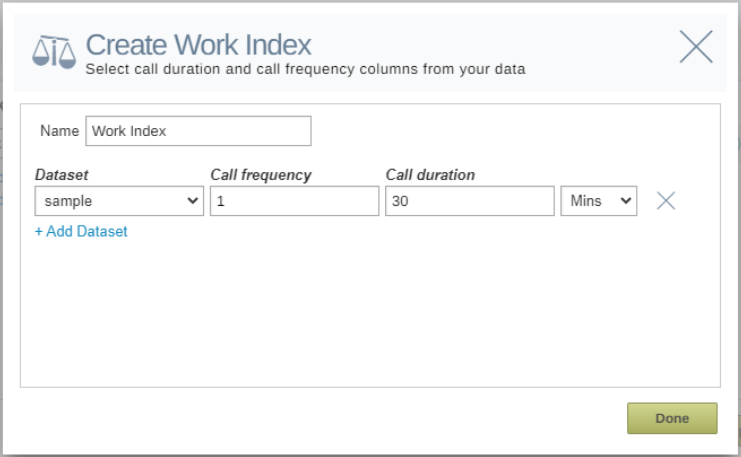 Align and optimize your territories by work index