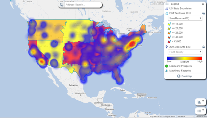 Power bi тепловая карта