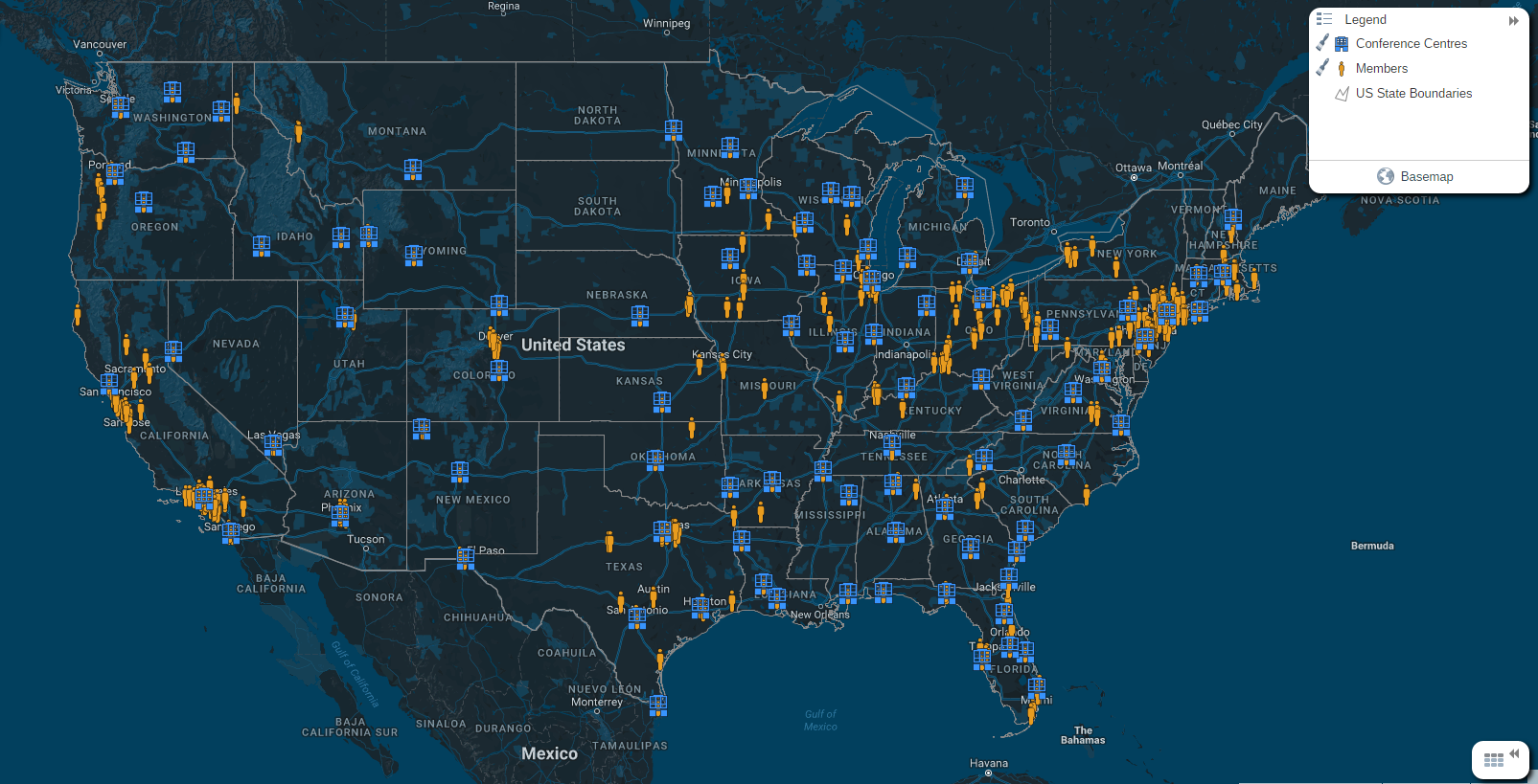 Pin Maps & Filtering
