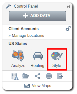 How To Color Coded Map Access Style Menu1