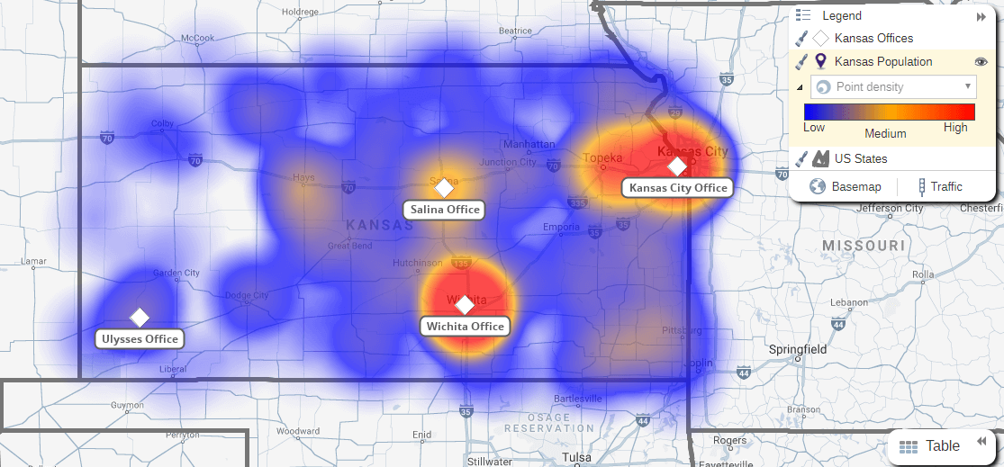 Heat Map Generator Professional Heat Maps In Minutes Espatial 2366