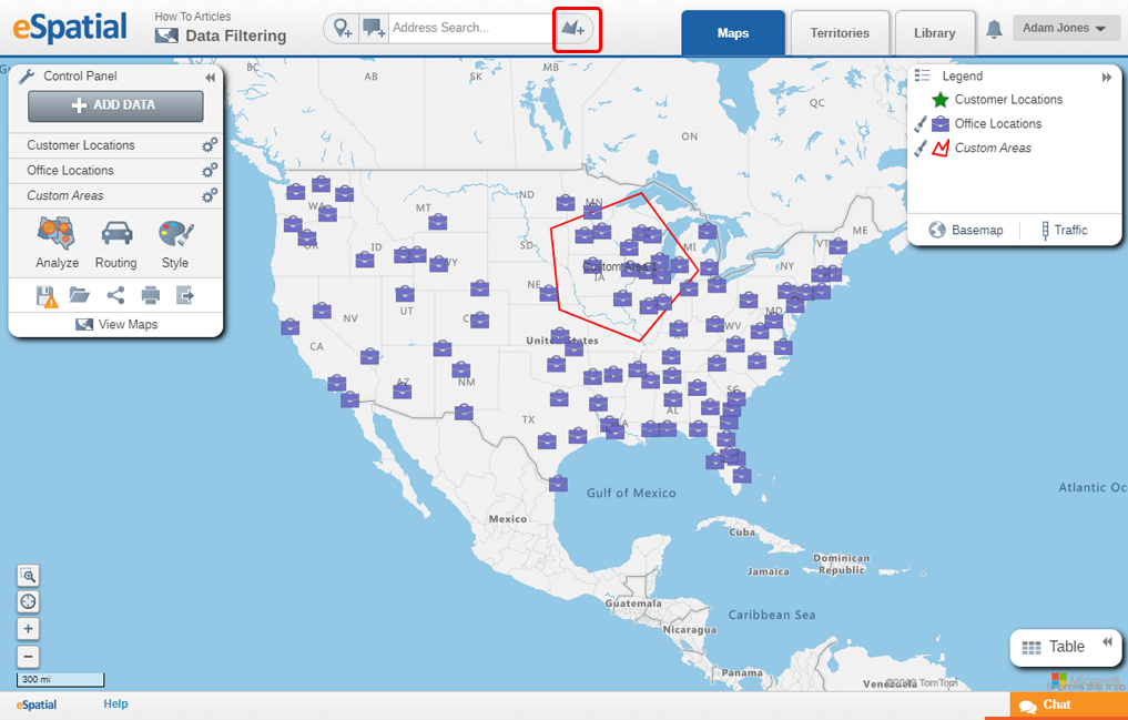 Filter Your Data Geographically