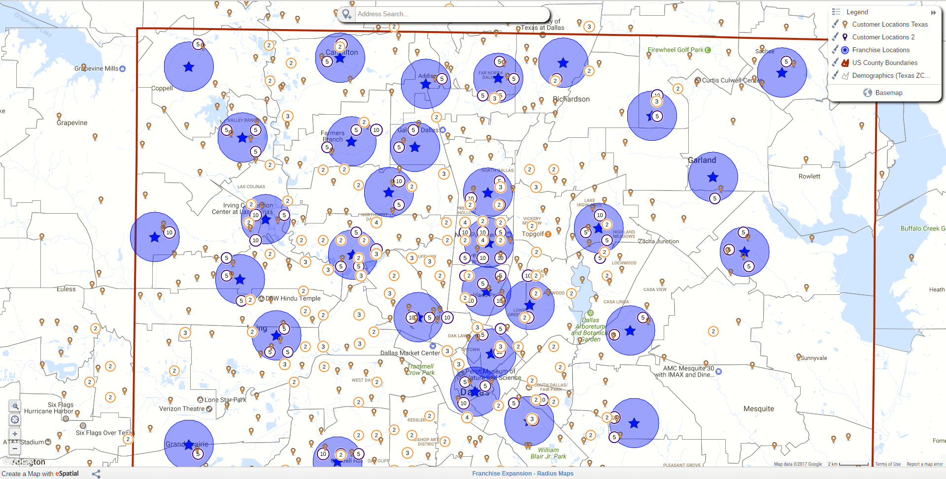 Radius Analysis