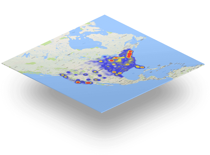 Create A Zip Code Heat Map In Minutes Espatial 9600