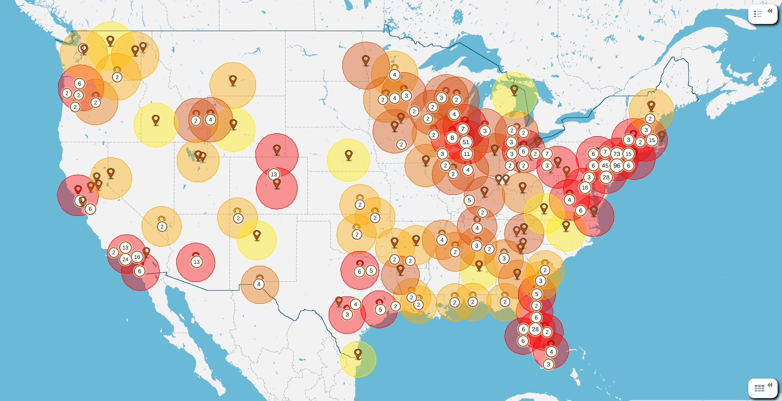 Radius Maps