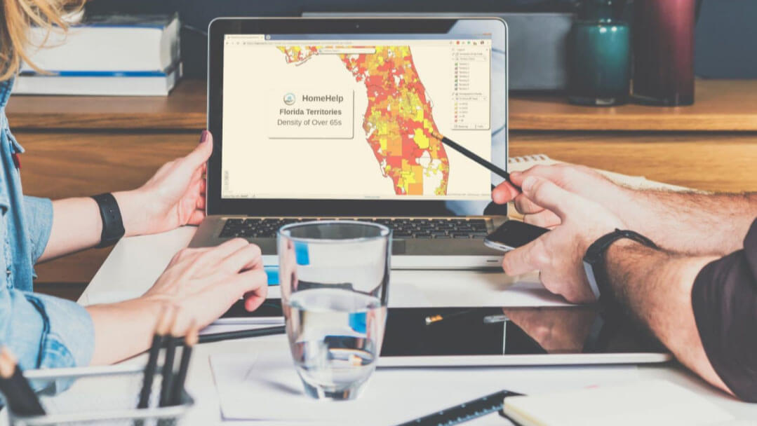 Evaluating demographics in sales territories
