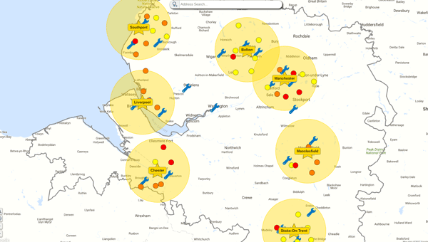 Use case field service management